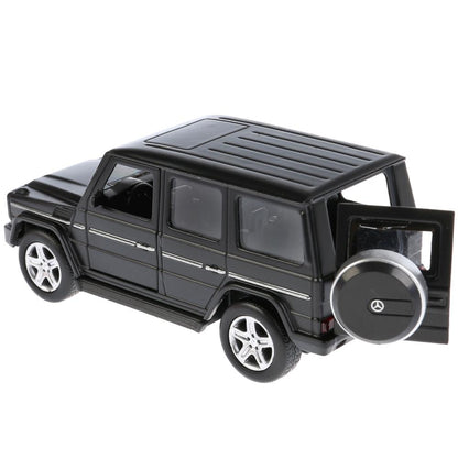 ТМ Технопарк. Машина металл "MERCEDES-BENZ G-CLASS" 12см, открыв. двери, инерц., ЧЕРНЫЙ в кор.2*36шт