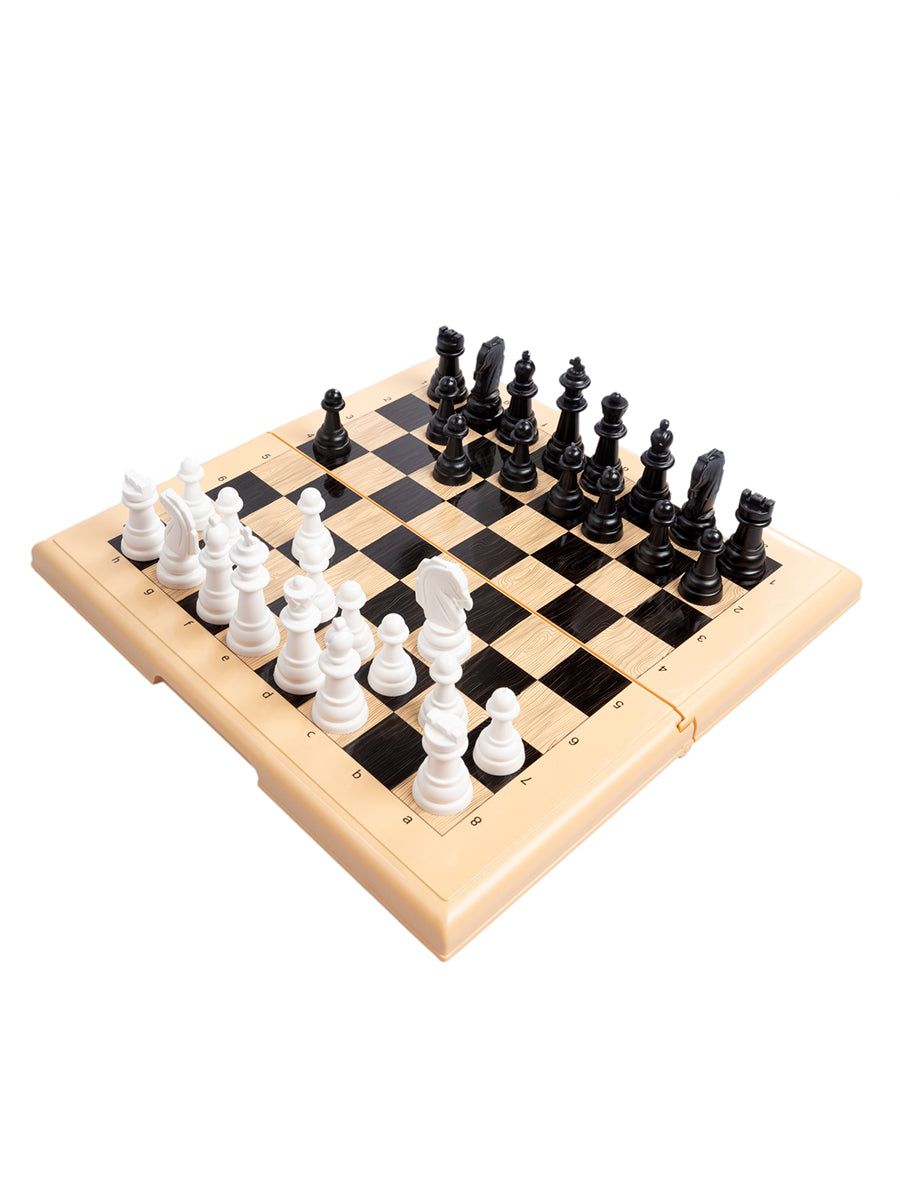 ИГРА НАСТОЛЬНАЯ "ШАХМАТЫ" (БОЛ, БЕЖ) в кор.6шт