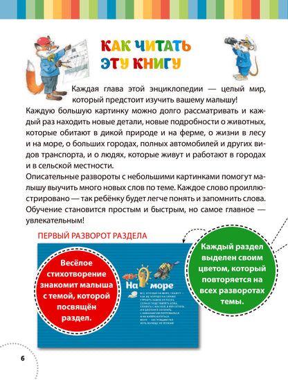 Энциклопедия для малышей (илл. Тони Вульфа)