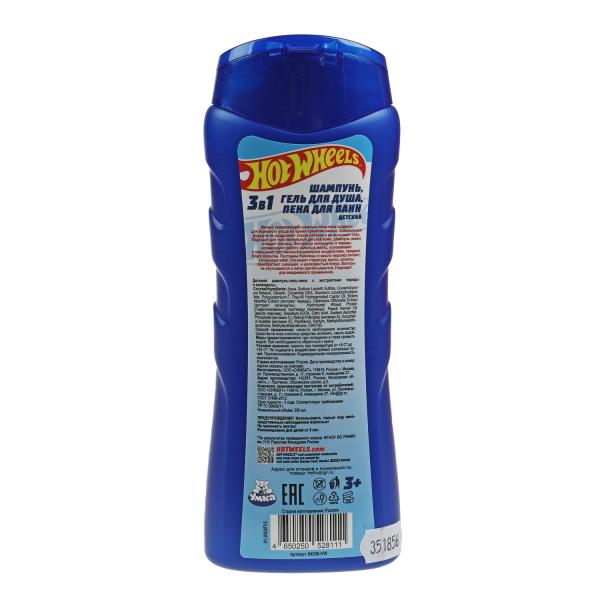 Детский шампунь-гель-пена ХОТ ВИЛС "тутти-фрутти"250мл экстрак череды и календулы Умка в кор.6шт