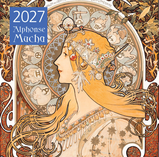 Альфонс Муха. Календарь настенный на 2027 год (300х300 мм)