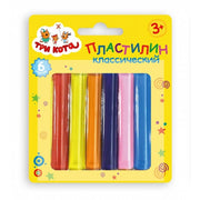 Набор пластилина Три Кота 6 цв., блистер, три кота MultiArt в кор.4*36шт