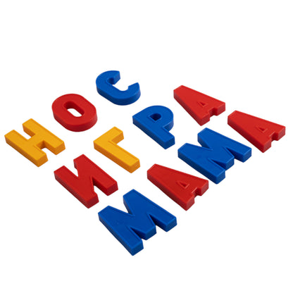 МАГНИТНАЯ КАССА. НАБОР БУКВ РУССКОГО АЛФАВИТА, ЦИФР И ЗНАКОВ (H=35, 78 ШТ.) в кор.10шт