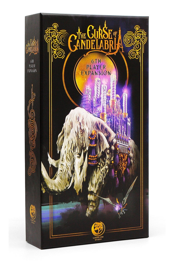 Наст.игра "The Curse of Candelabria: 6th-player-expansion" доп. к "Проклятие Канделябрии" англ. яз