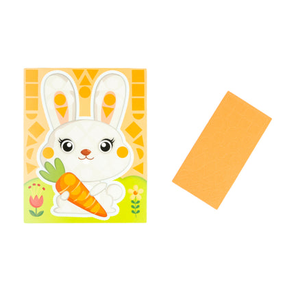 Набор для творчества. Аппликация "Зайчик" (фигурные блоки)