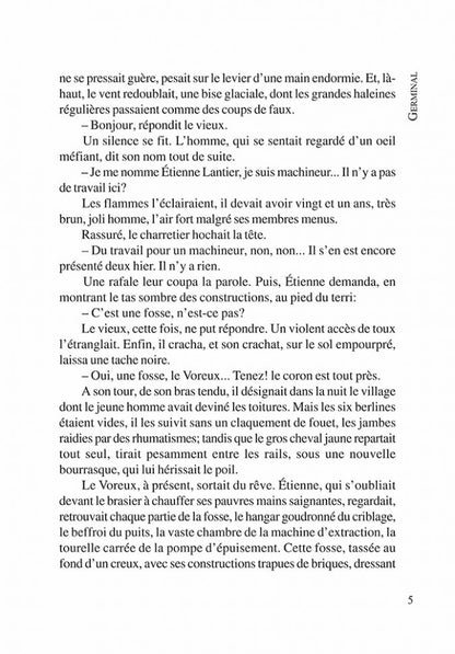 Жерминаль (книга для чтения на французском языке, неадаптир.)