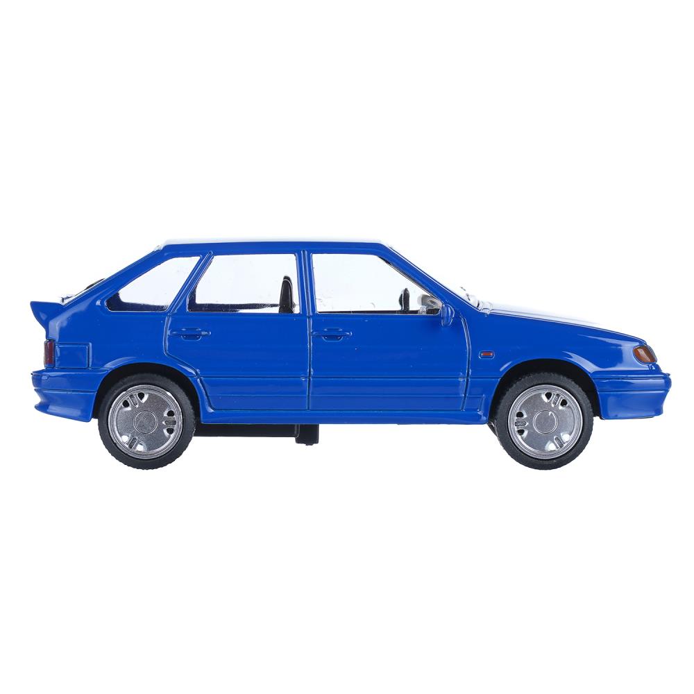 Машина металл LADA lada 2114 длина 10,5 см, инерц, синий, кор. Технопарк в кор.2*36шт