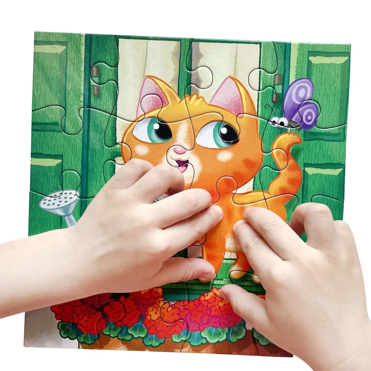 Пазл First Puzzle "Котик" (16 эл) Baby Toys