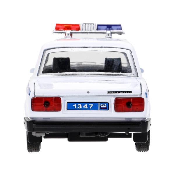 Машина металл свет-звук LADA ваз-2105 12 cm, дв,баг,инер,пол,кор. технопарк Технопарк в кор.2*36шт