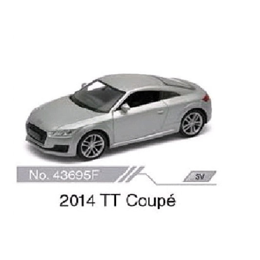 Машина металл 4.75" 2014 audi tt coupe инерц. открыв. двери в дисплее уп-12шт в кор.2*6уп