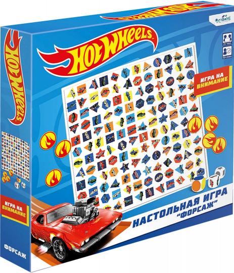 Origami. Наст. игра "Hot wheels. Форсаж" арт.07388