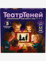 Игра настольная "ТеатрТеней" Театр на столе (5 сказок)