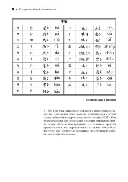 Китайский язык. Особенности письма. Прописи