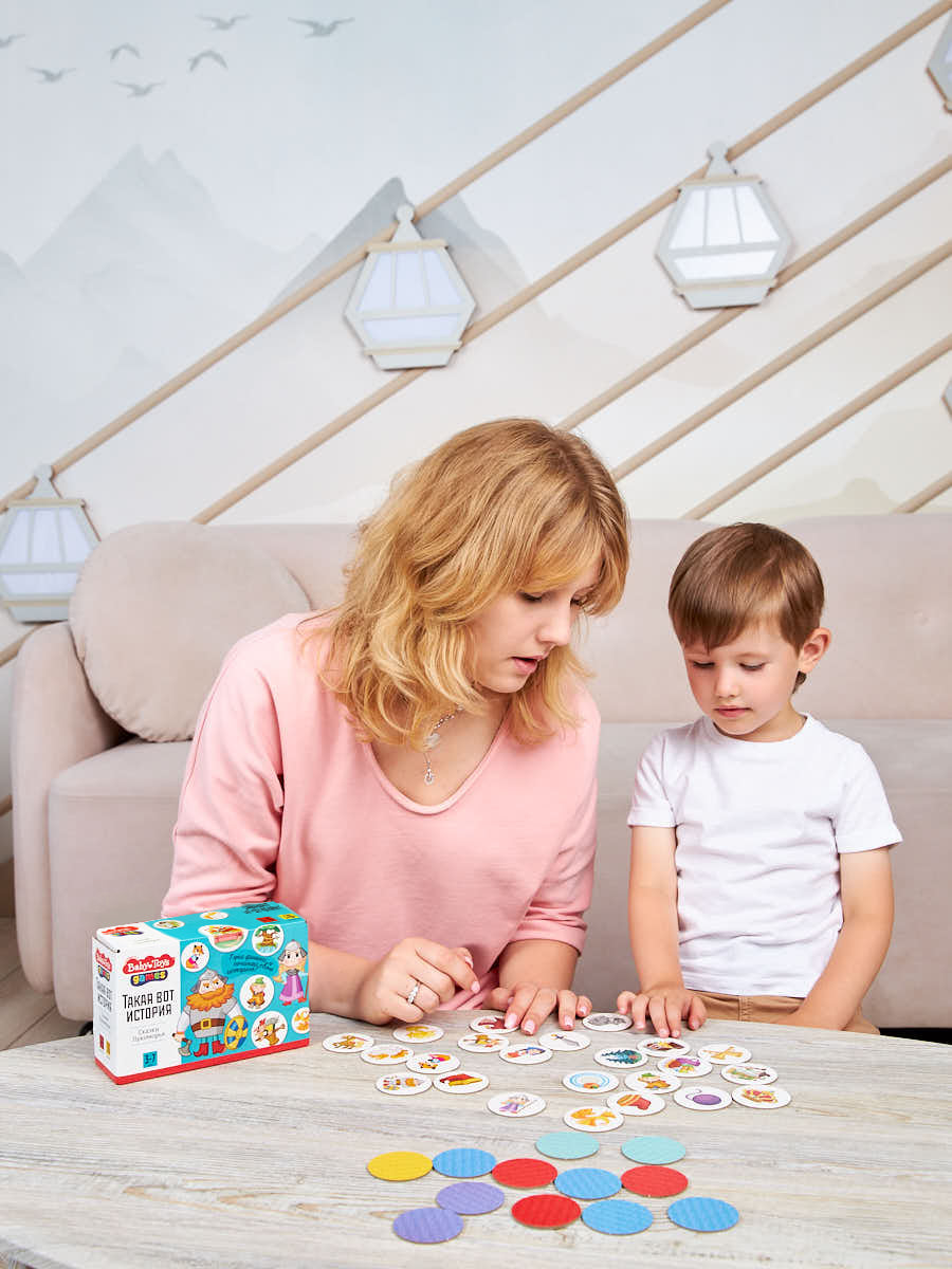 Игра настольная "Сказки Лукоморья" Baby Toys Gаmes