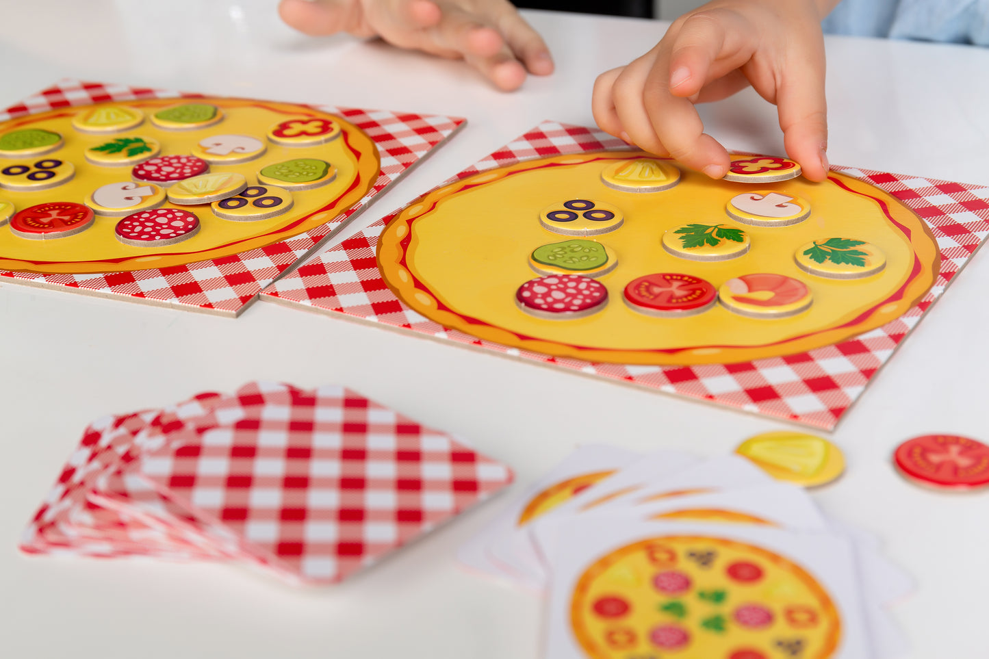 Игра настольная "Pizza Party" Baby Toys в кор.14шт