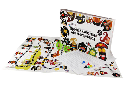 Игра настольная Ходилка "Приключения монстрика" (new)