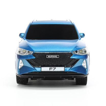 Машина ру HAVAL haval f7, свет, 19 см, синий, кор Технопарк в кор.2*24шт