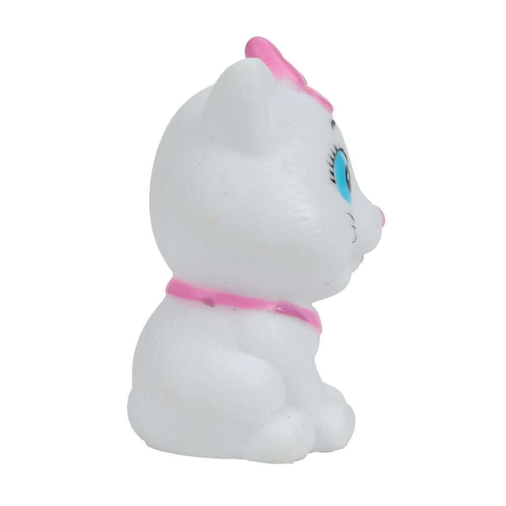 Игрушка пластизоль для ванны кошечка, в сетке КАПИТОШКА в кор.2*144шт