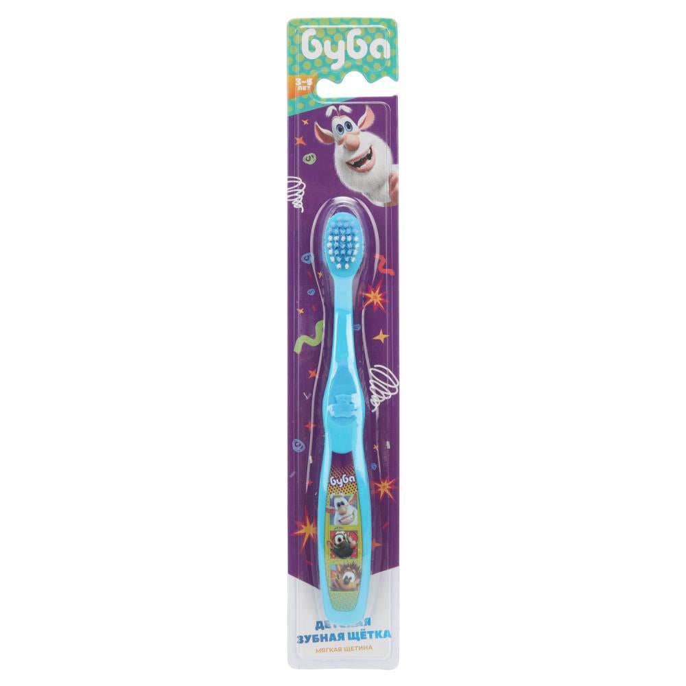 Зубная щетка фигурная для детей БУБА синяя MASTER DENT в кор.24*12шт