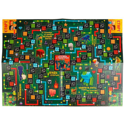 Мини - Крут. Настольная игра-ходилка. 217х330х27 мм. Умные игры в кор.20шт