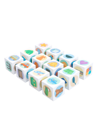 Кубики "Изучаем предметы вокруг" 12 шт Baby Toys