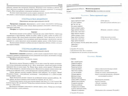 Реализация содержания образоват. деят. 1,5–2 года