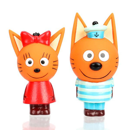 Игрушка пластизоль для ванны Три Кота КАПИТОШКА в кор.100шт