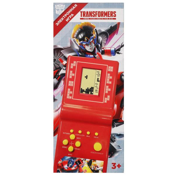 Электронная логическая игра Трансформеры кор.7*14,5*2см ИГРАЕМ ВМЕСТЕ в кор.2*144шт