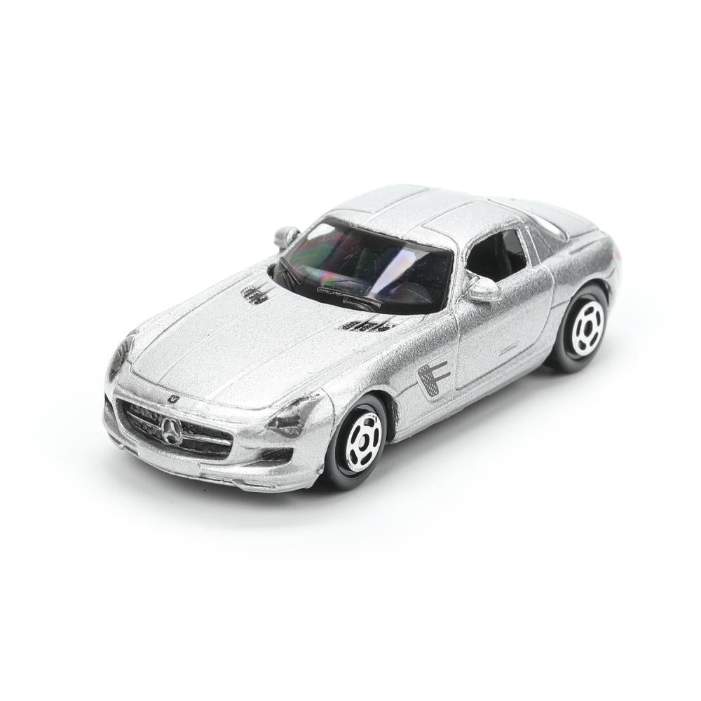 Машина металл MERCEDES-BENZ sls amg, длина 7 см, серебристый Технопарк в кор.144шт