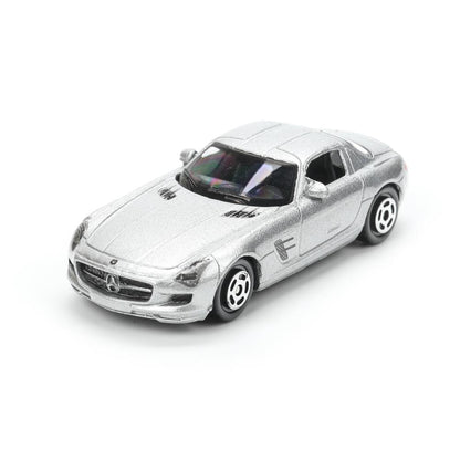 Машина металл MERCEDES-BENZ sls amg, длина 7 см, серебристый Технопарк в кор.144шт