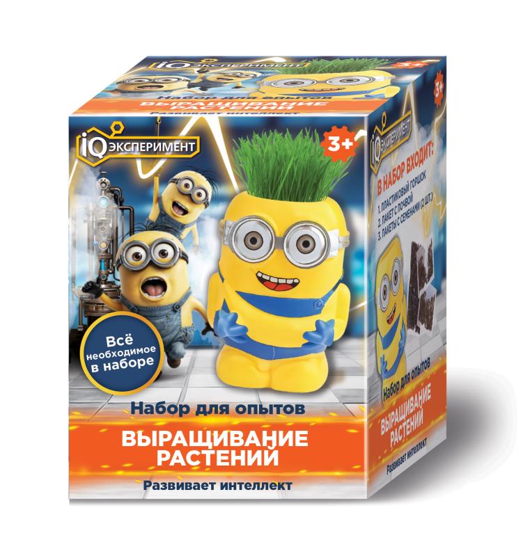 Игрушка опыты выращивание растений IQ Эксперимент в кор.120шт