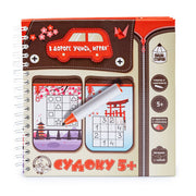 Игры в дорогу. "Судоку 5+" (пиши-стирай)