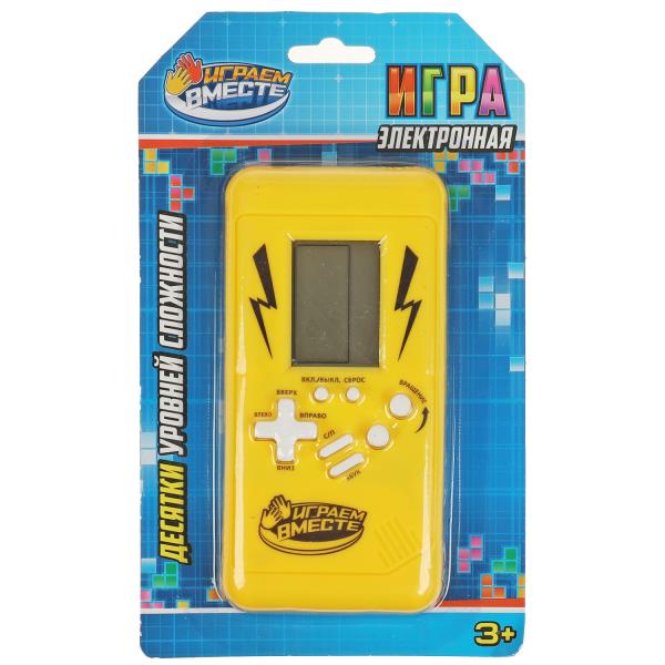 Электронная логическая игра блист.12,5*20,5*3см ИГРАЕМ ВМЕСТЕ в кор.2*84шт