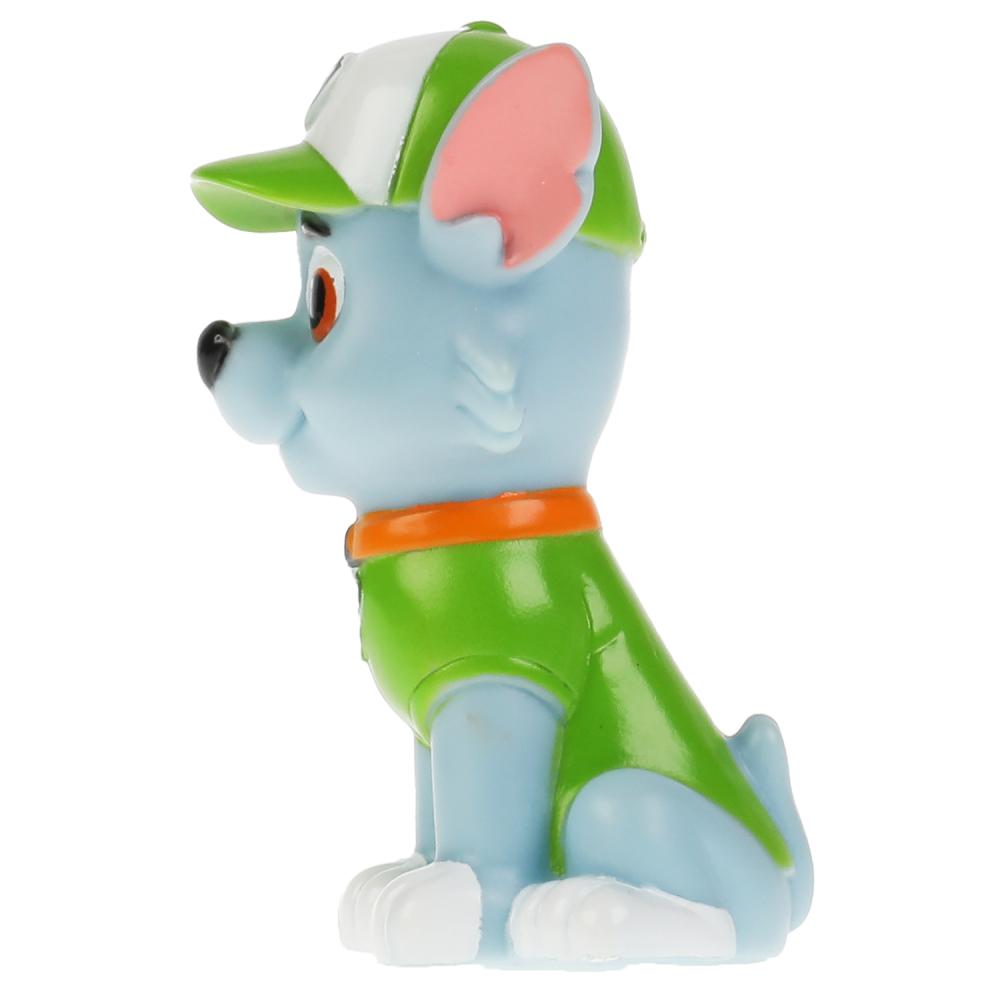 Игрушка пластизоль для ванны"Щенячий патруль"рокки ,1шт, сетка щенячий патруль"КАПИТОШКА"в кор.100шт