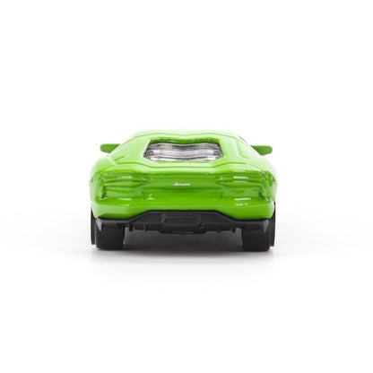 Машина металл lamboghini lp-700, длина 7 см, зеленый Технопарк в кор.144шт
