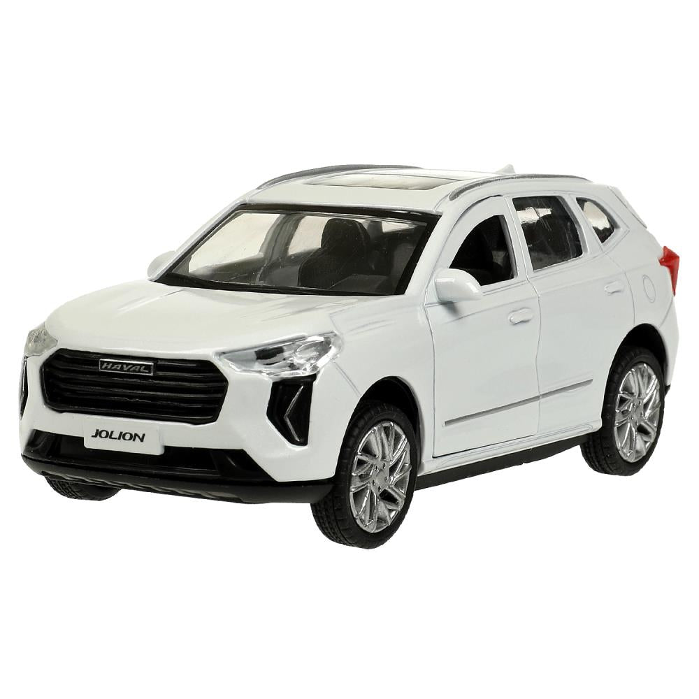Машина металл haval jolion 12 см, двери, багаж, белый, кор. Технопарк в кор.2*36шт