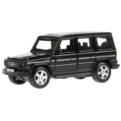 Машина металл "MERCEDES-BENZ G-CLASS" 12см, открыв двери, инерц, черный в кор Технопарк в кор.2*36шт