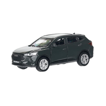 Машина металл haval f7 длина 12 см, инерц, двери, багаж, темно-серый, в кор. Технопарк в кор.2*36шт