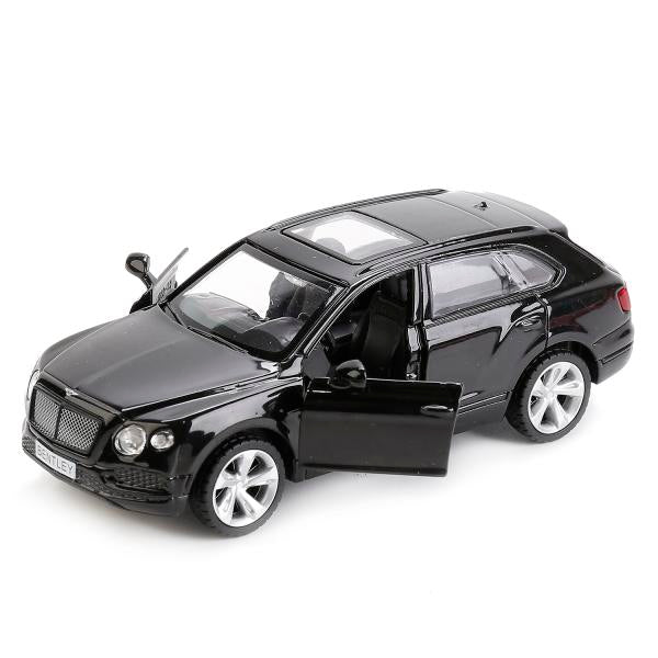 МАШИНА "ТЕХНОПАРК" МЕТАЛЛ. ИНЕРЦ. BENTLEY BENTAYGA, 1:45, ОТКРЫВ. ДВЕРИ, В РУСС. КОР. в кор.2*36шт