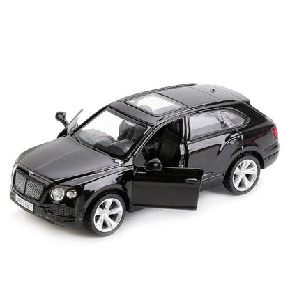 МАШИНА "ТЕХНОПАРК" МЕТАЛЛ. ИНЕРЦ. BENTLEY BENTAYGA, 1:45, ОТКРЫВ. ДВЕРИ, В РУСС. КОР. в кор.2*36шт
