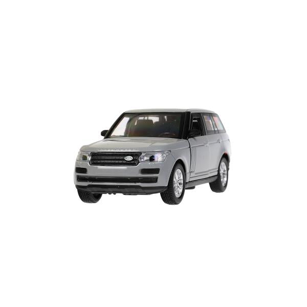 Машина металл RANGE ROVER VOGUE 12 см, двери, багаж, темно-серый, кор. Технопарк в кор.2*36шт