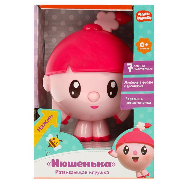 Развивающая игрушка Нюшенька Малышарики в кор. Умка в кор.72шт