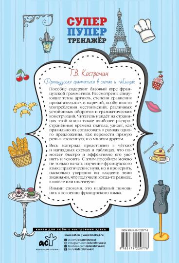 Французская грамматика в схемах и таблицах
