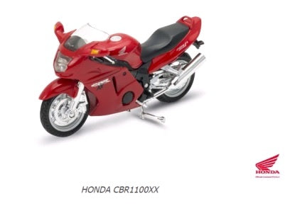 МОТОЦИКЛ металл 1:18 honda cbr1100xx в кор в кор.4*12шт