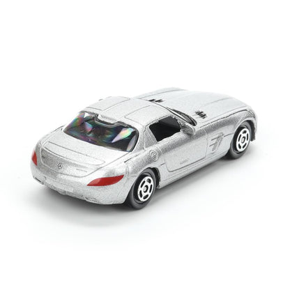 Машина металл MERCEDES-BENZ sls amg, длина 7 см, серебристый Технопарк в кор.144шт