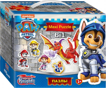 68005 Мозаика "puzzle" 6в1 "Щенячий патруль"