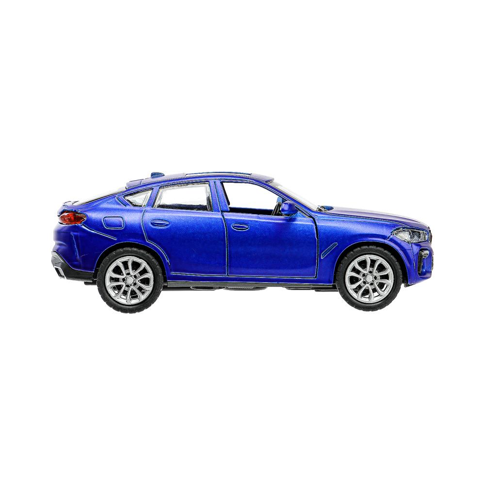 Модель металл BMW X6 10 см, двери, инерция Технопарк в кор.2*120шт