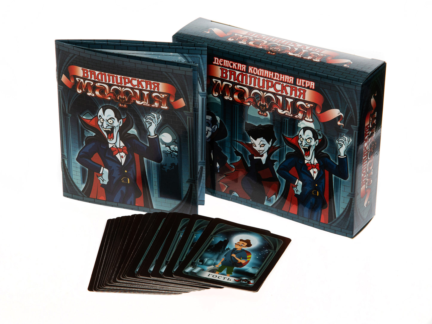 Игра настольная карточная "Вампирская мафия" (28 карточек)