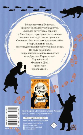 Братья Харди и тайна дома на скале