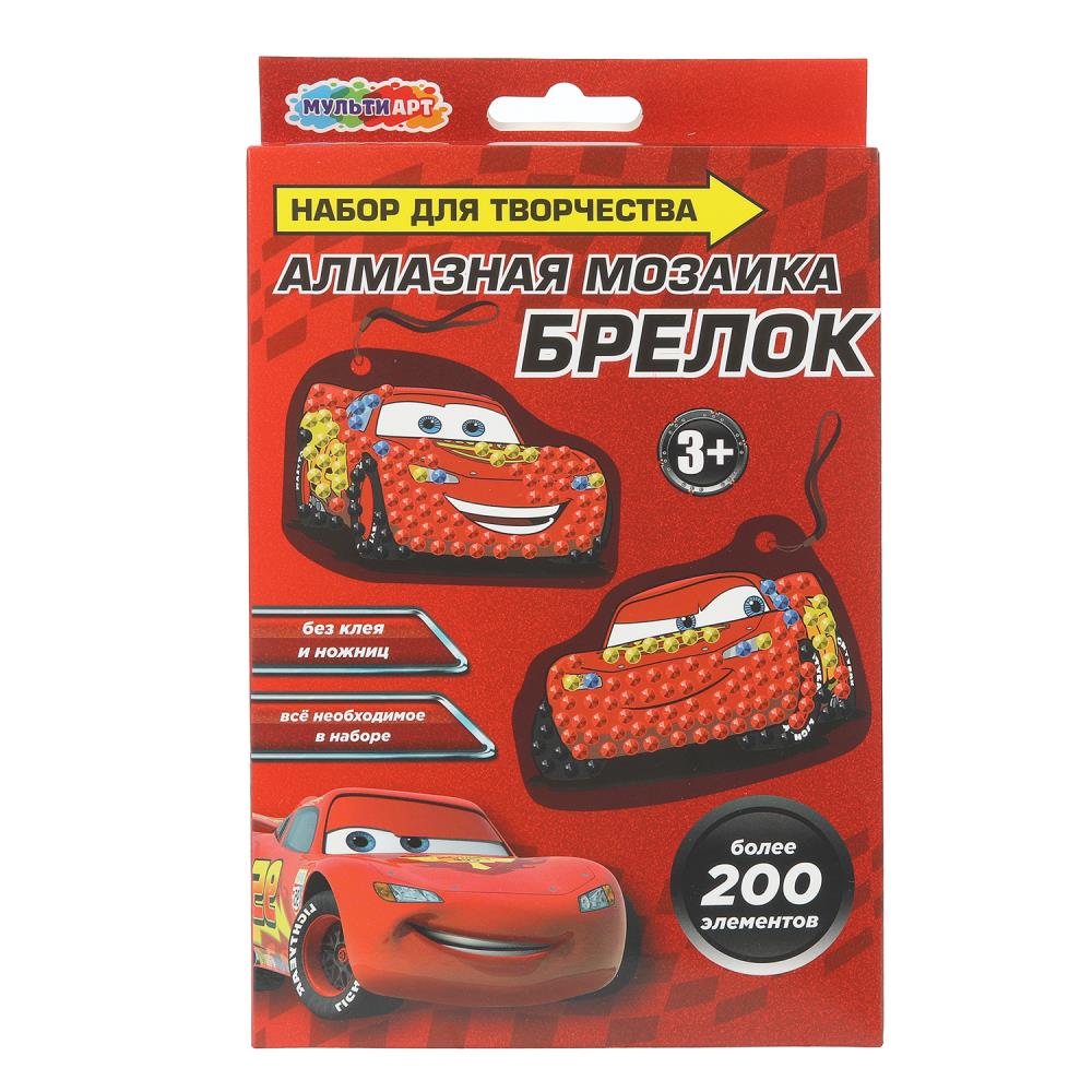 Брелоки алмазной мозаикой тачки MultiArt в кор.50шт